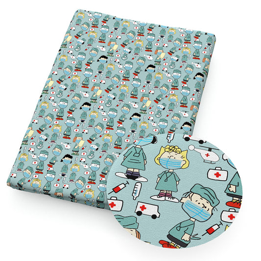 medical design theme fabric