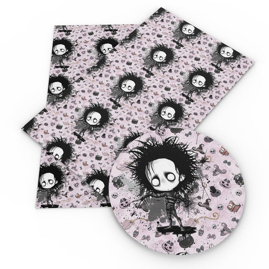 halloween pumpkin caphat fabric