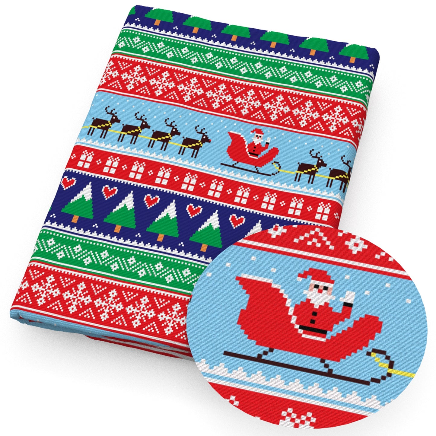 christmas day fabric