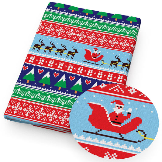 christmas day fabric