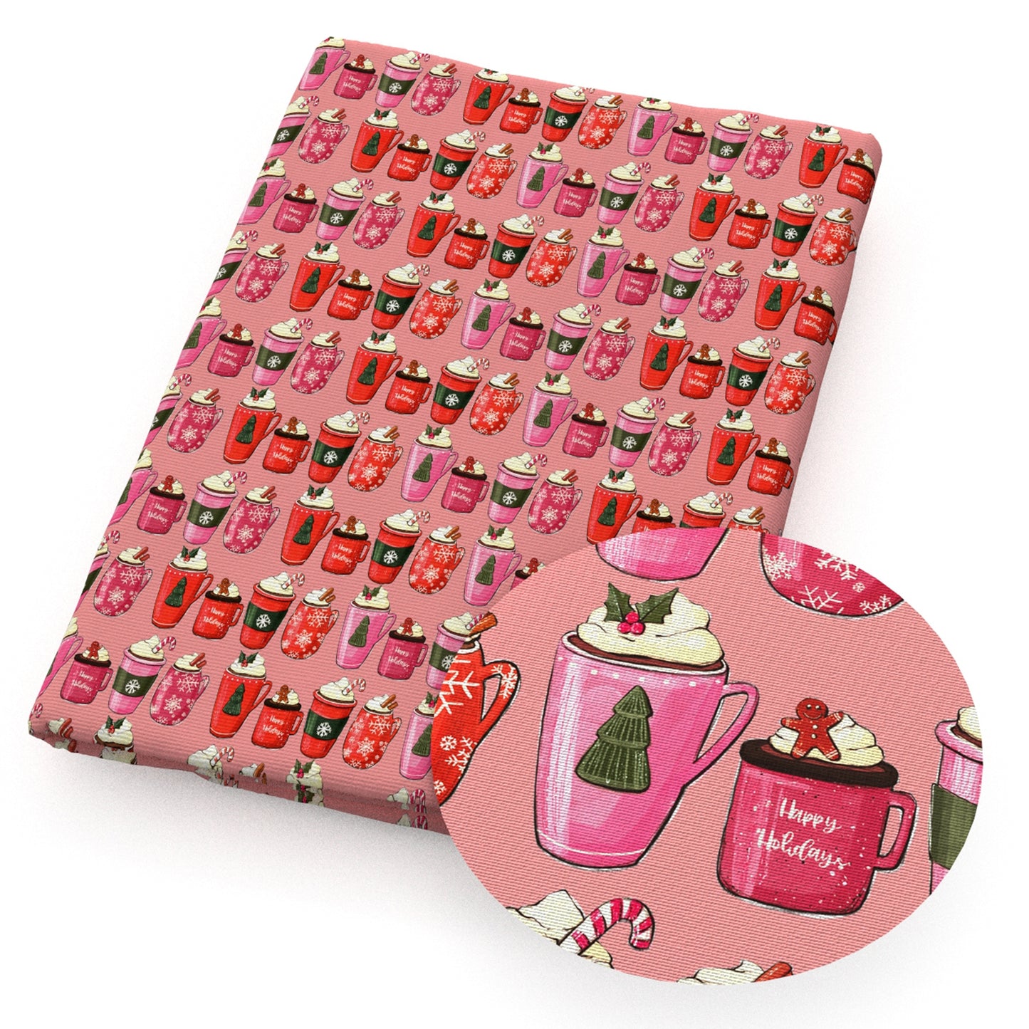christmas day cake cupcake ice creampopsicle cup fabric