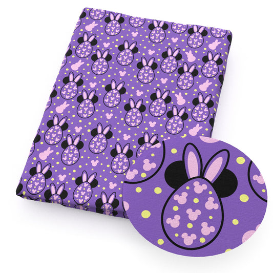 bunny easter cartoon fabric