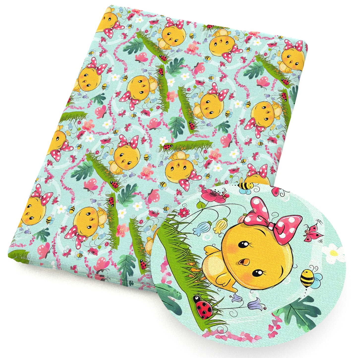 ladybug turkey chicken bowknotbows flowerfloral butterfly bee fabric