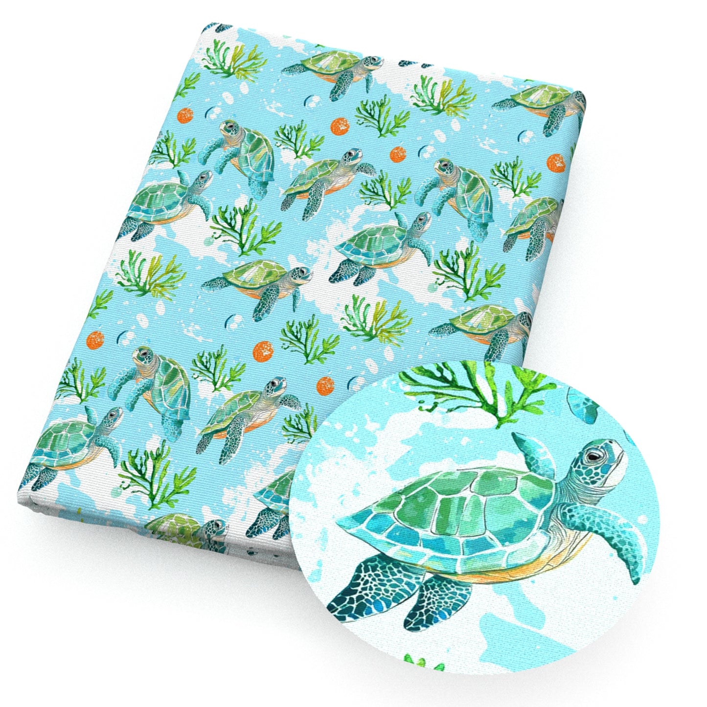 ocean series turtle tortoise fabric