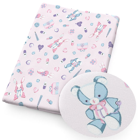 medical design theme fabric