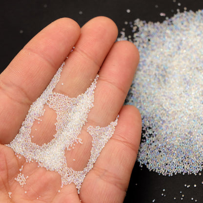 10g/pack Iridescent Magic Color Miyuki Beads Package Filler Nail Decorations Happy Holiday Manicure Design Nail Supplies For Professionals Accessories