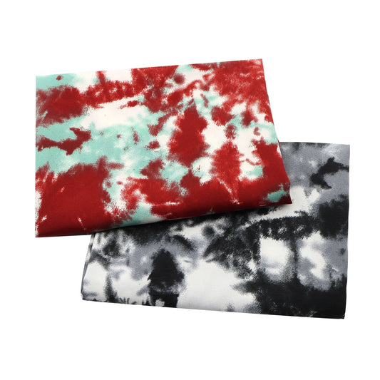1Pc Tie Dye Fabric - 59x19.68inch(150x50cm) Pre-cut Fabric,Perfect for DIY Sewing,Bags,Party Decor, Tablecloths, Gift Wrapping,Cushions & Furniture Covers