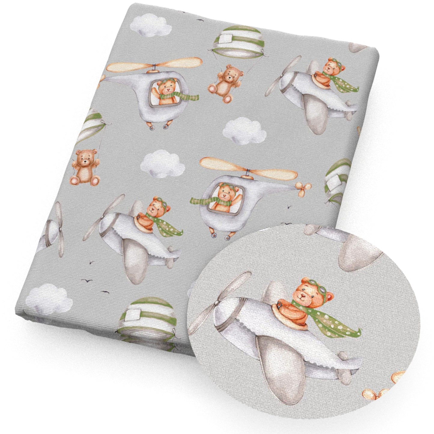 plane cloud fabric