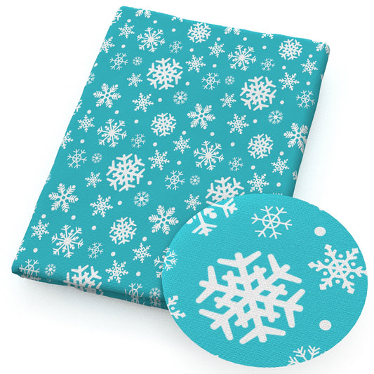 snowflakesnow fabric