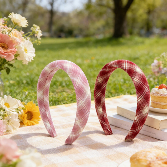 plaid Headband
