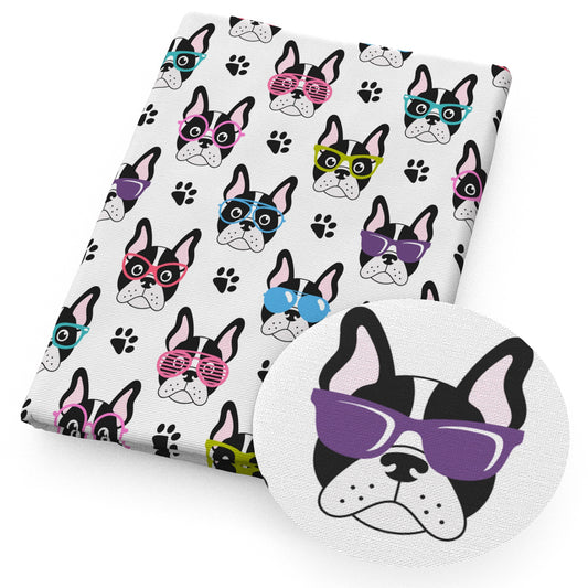 footprint paw dogpuppy animals pitbull fabric