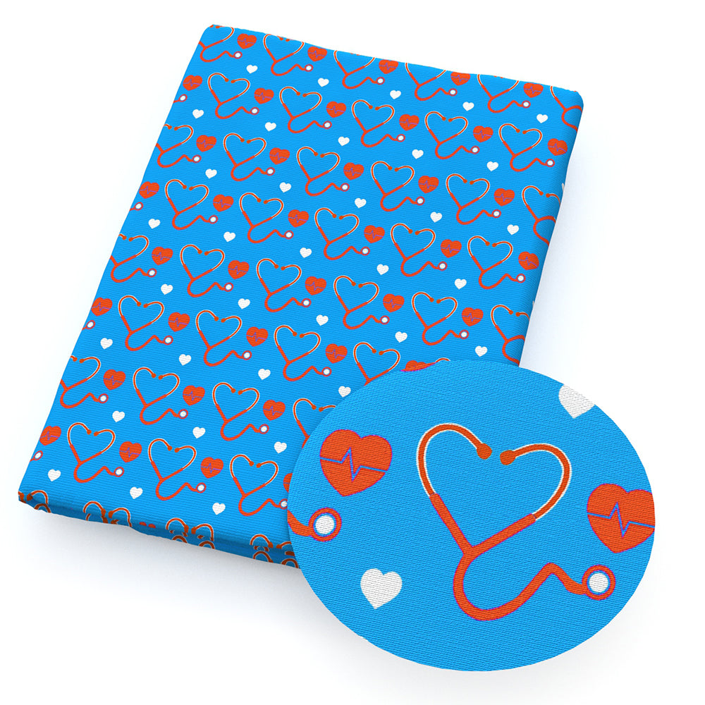 medical design theme fabric