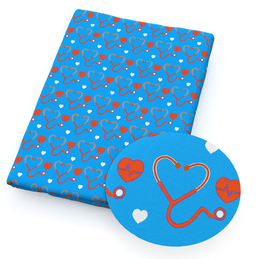 medical design theme fabric