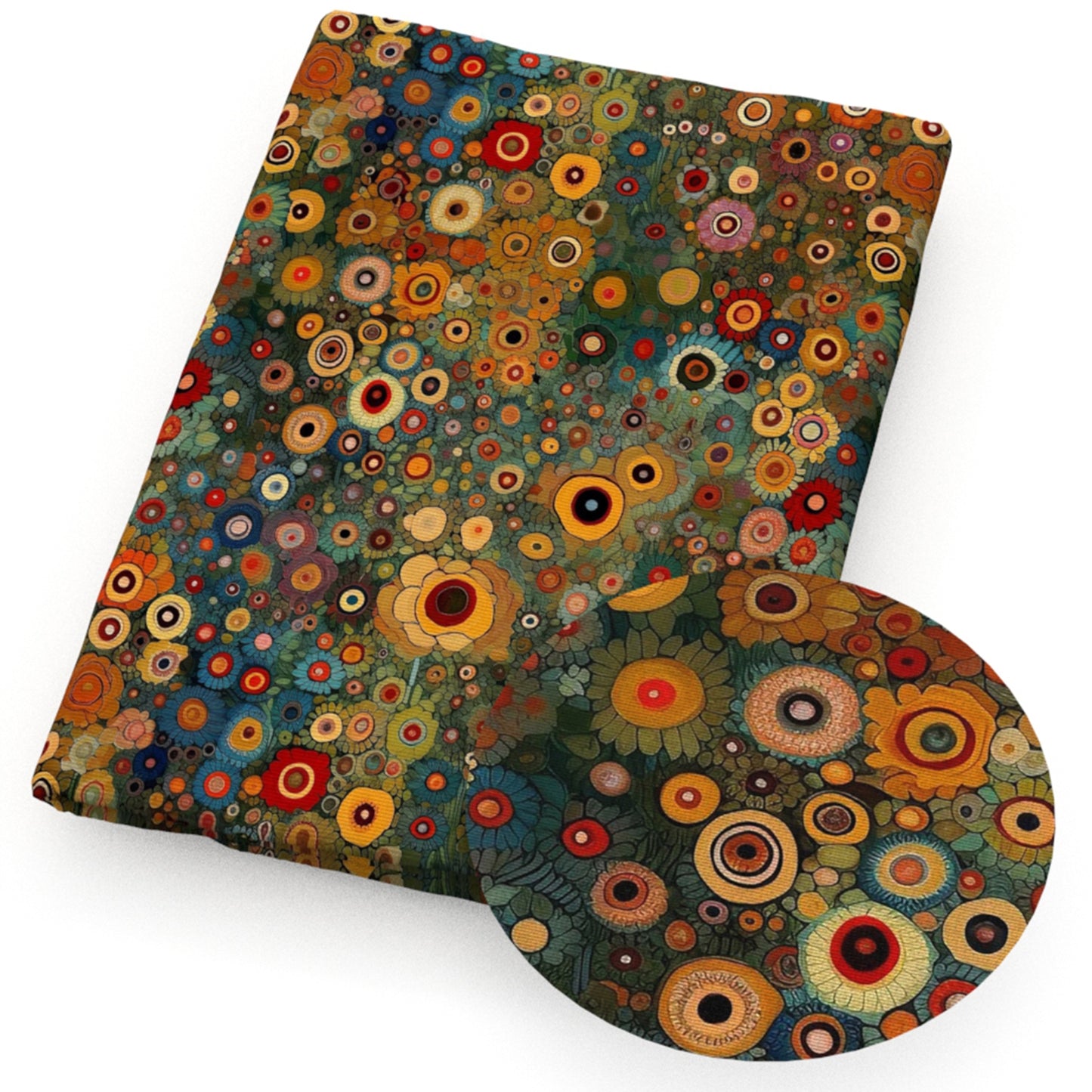 flowerfloral painting style fabric