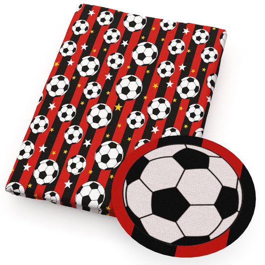 football soccer printed fabric