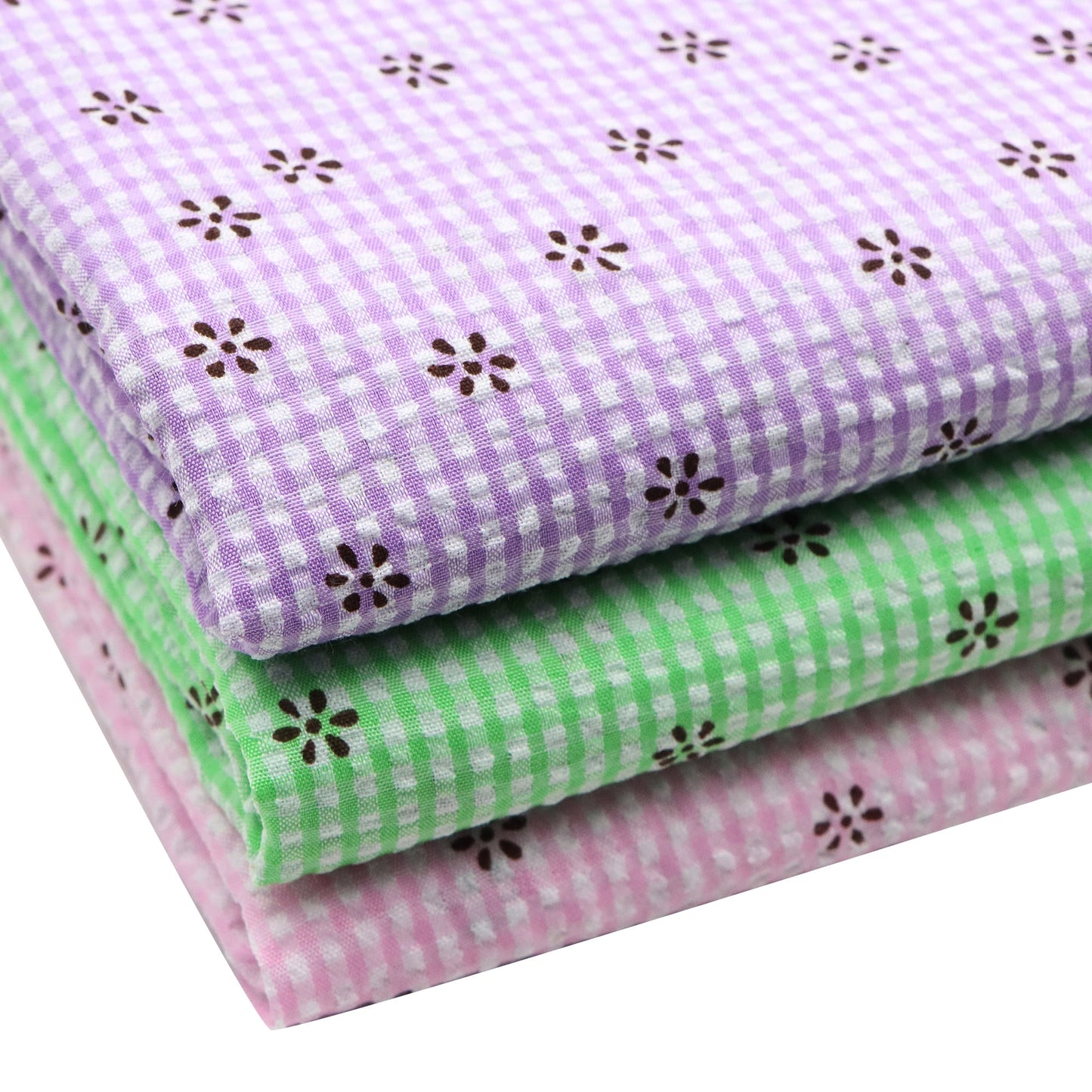 1Pc flower plaid Fabric - 59x19.68inch(150x50cm) Pre-cut Fabric,Perfect for DIY Sewing,Bags,Party Decor, Tablecloths, Gift Wrapping,Cushions & Furniture Covers