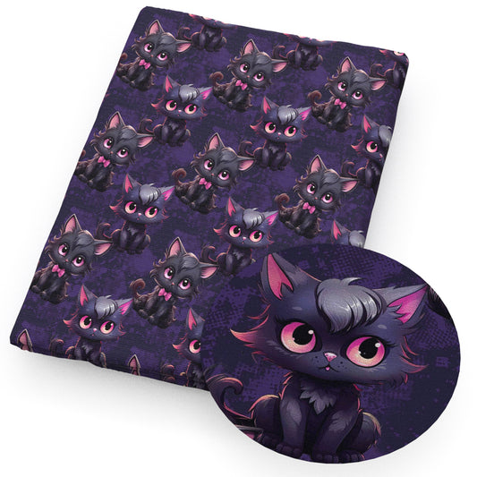 cat bowknotbows fabric