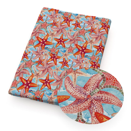 star starfish ocean series fabric