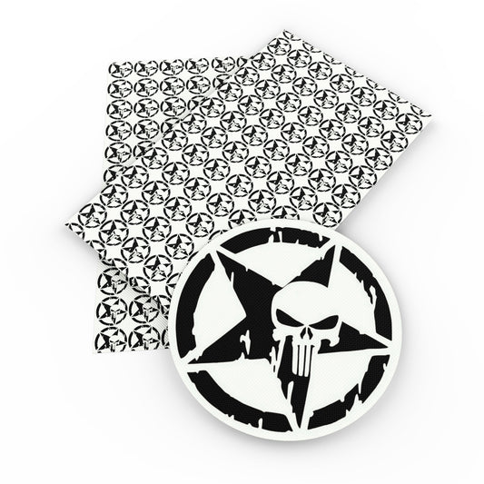 star starfish halloween skull ghost skeleton bones fabric