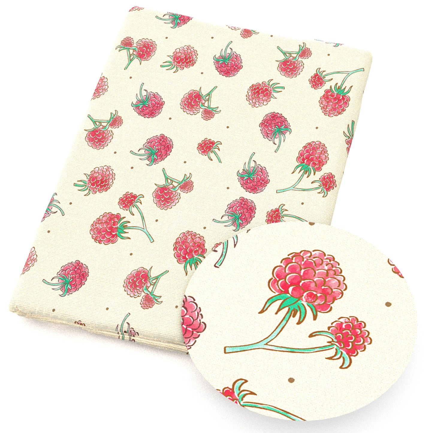 fruit raspberrytayberry fabric