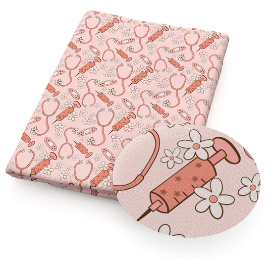 medical design theme fabric