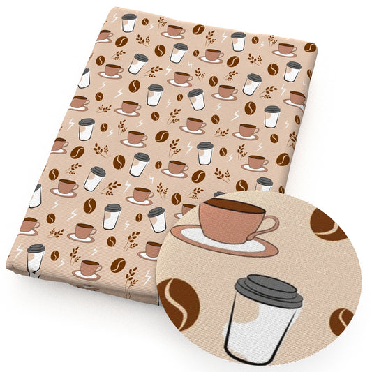 coffee fabric