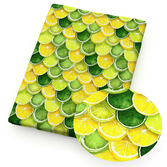 lemon fabric