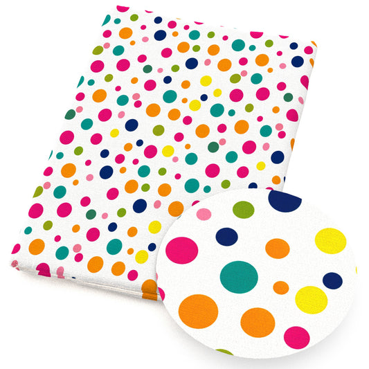 dots spot color series fabric