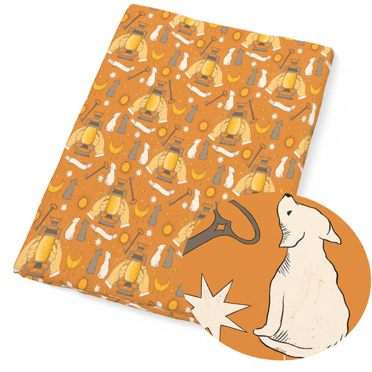 light dogpuppy mouse handpalm star moon sun key temutemu jitjit fabric