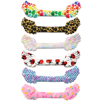 5pcs Wings Padded Patch for Diy Hair scrunchies accessories