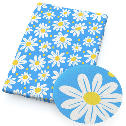 daisy dots spot fabric