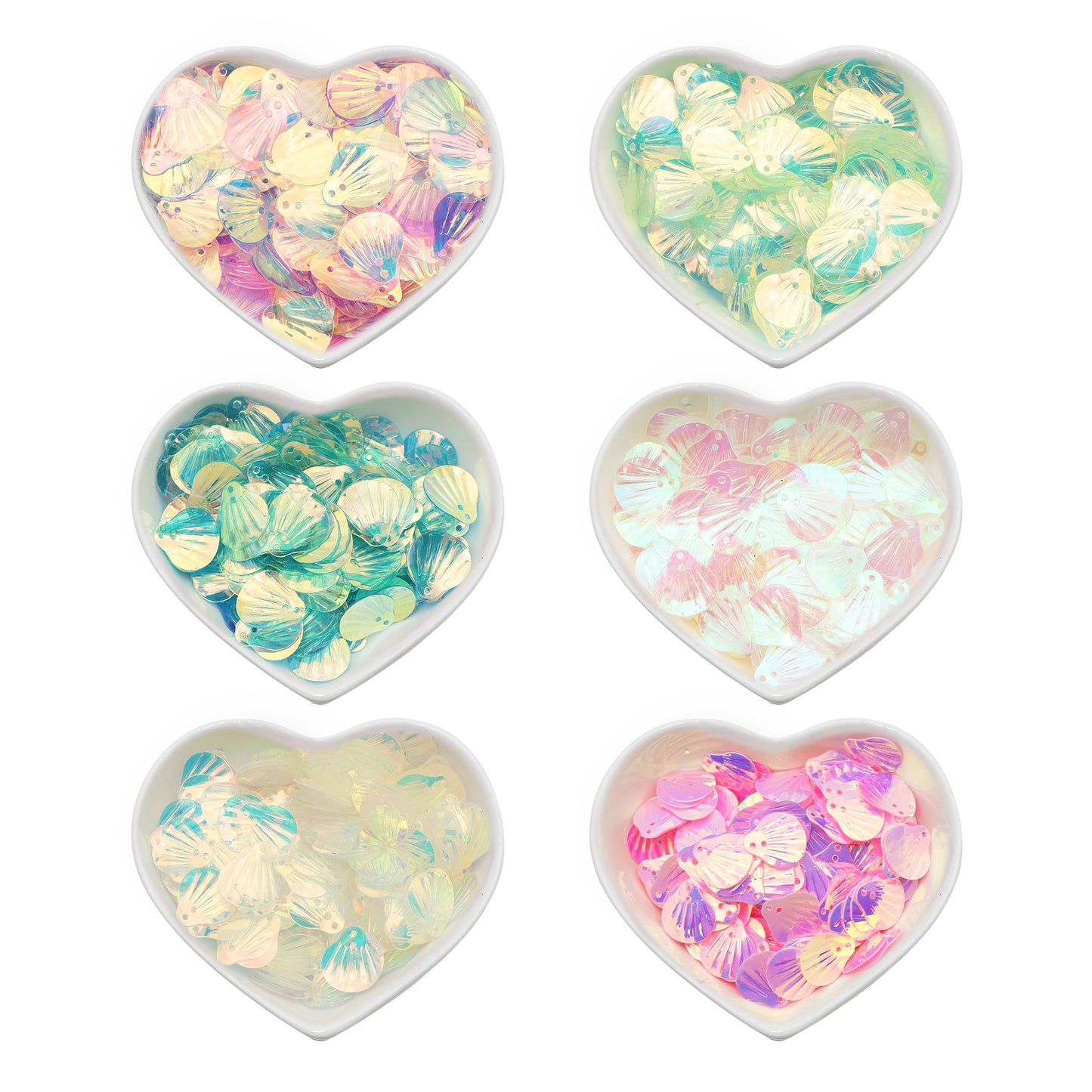 20g/pack Golden Light Transparent Fish Scale Shell Sequins,Vibrant Laser Double Hole Eye Makeup Flakes,Charms for Jewelry Making, Earring, Stage, Party, Makeup, Home Decors, DIY, Dress, Scrapbook, Shoes, Photoframe Accessories and Handmade Supplies