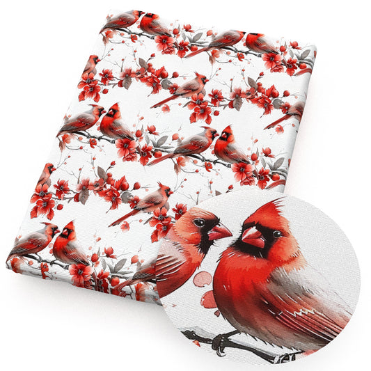 northern cardinal fabric