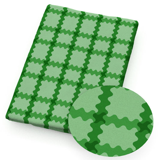 plaid grid watermelon fabric