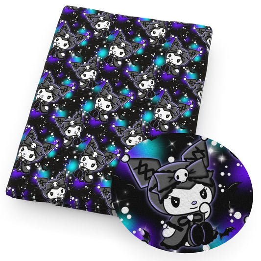 bat halloween dots spot fabric