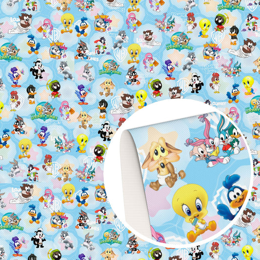 cartoon printed fabric