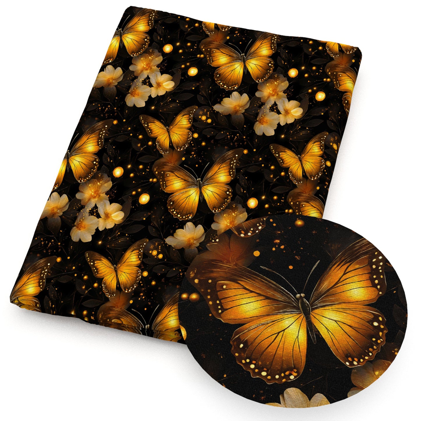 dots spot flowerfloral butterfly fabric