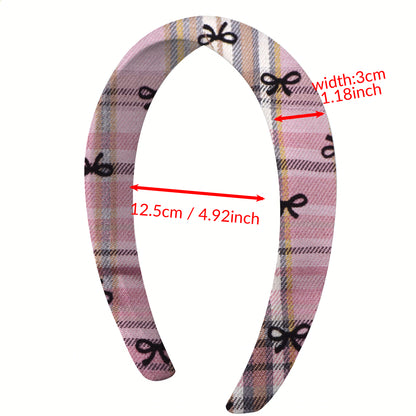 plaid Headband