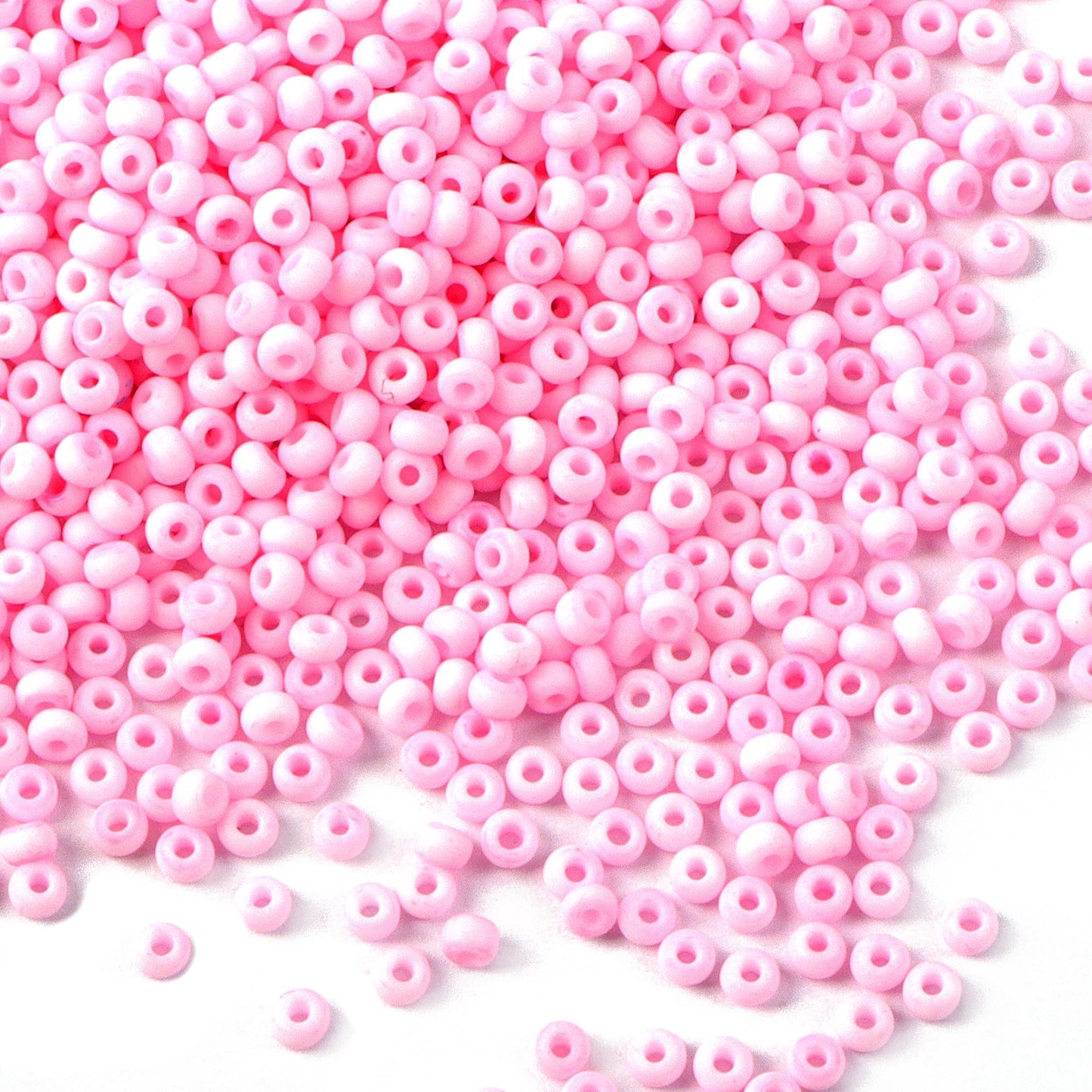 10g/pack 3mm Vibrant Colorful Miyuki Seed Beads Frosted Plain Solid Color Loose Spacer Acrylic Beads with Hole for Jewelry Making DIY Bracelet Necklace Chain Earrings Charm Bangle Decors Craft Accessorie