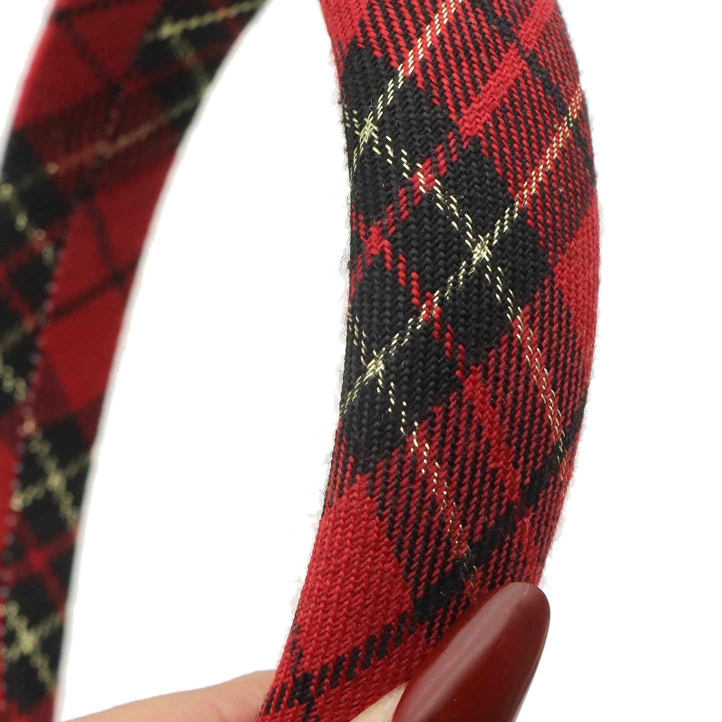 Vintage Checkered Headband