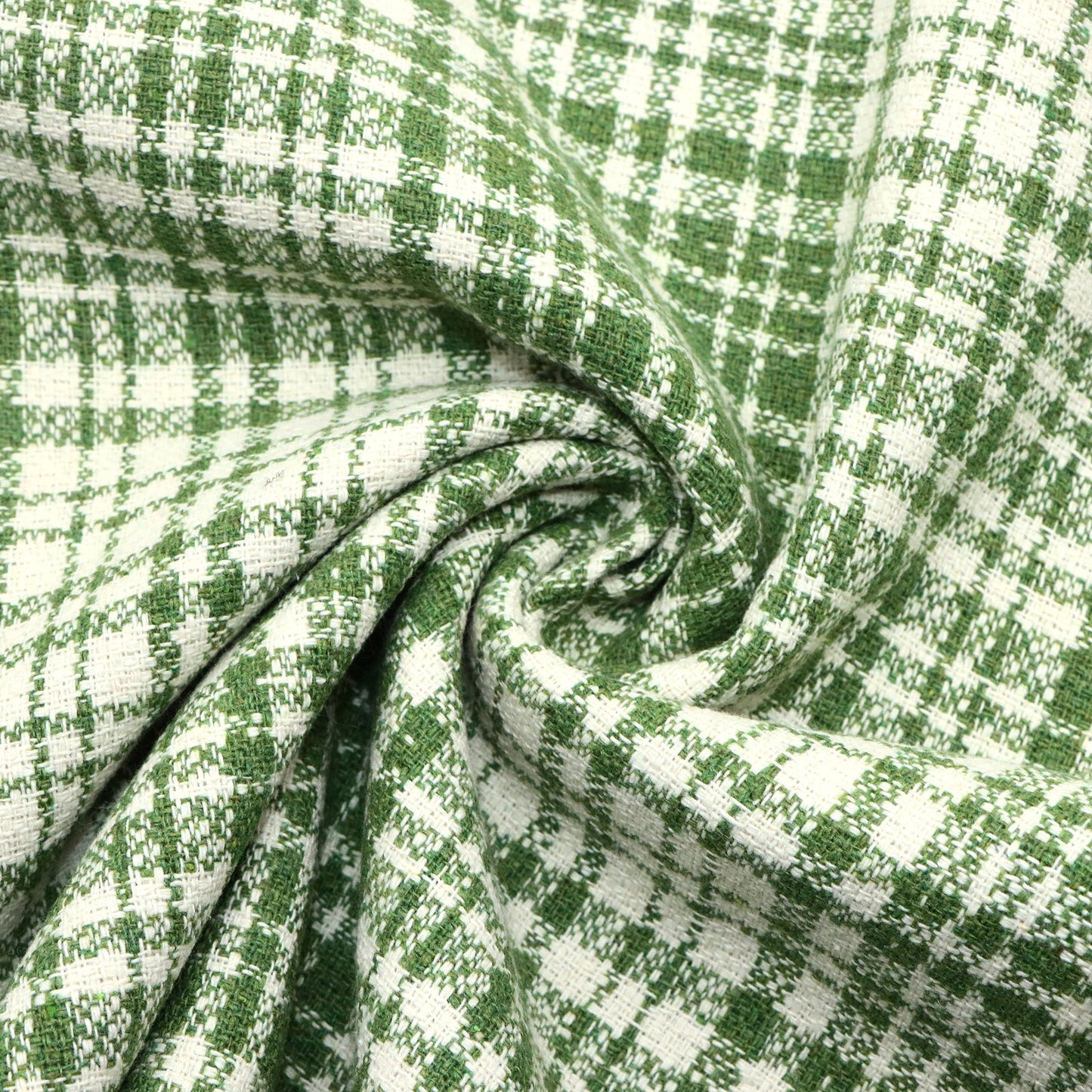 1pc 59x19.68inch(150x50cm) small fragranc plaid tweed Fabric - Soft & Durable Polyester Material, Pre-Cut for DIY Sofa Covers & Handmade Projects