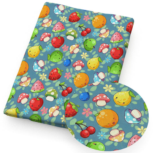 strawberry watermelon blueberry fabric