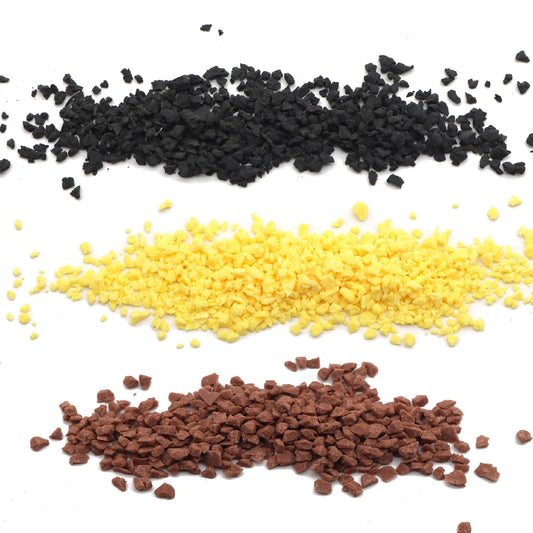 25g/pack Fimo Chocolate crumbs Polymer Clay Slices,Package Filler Craft Sprinkles for Fake Food Decor, No Hole Rods for DIY Crafting, Nail Art, Slime, Phone Cases, and Jewelry Making - Unscented