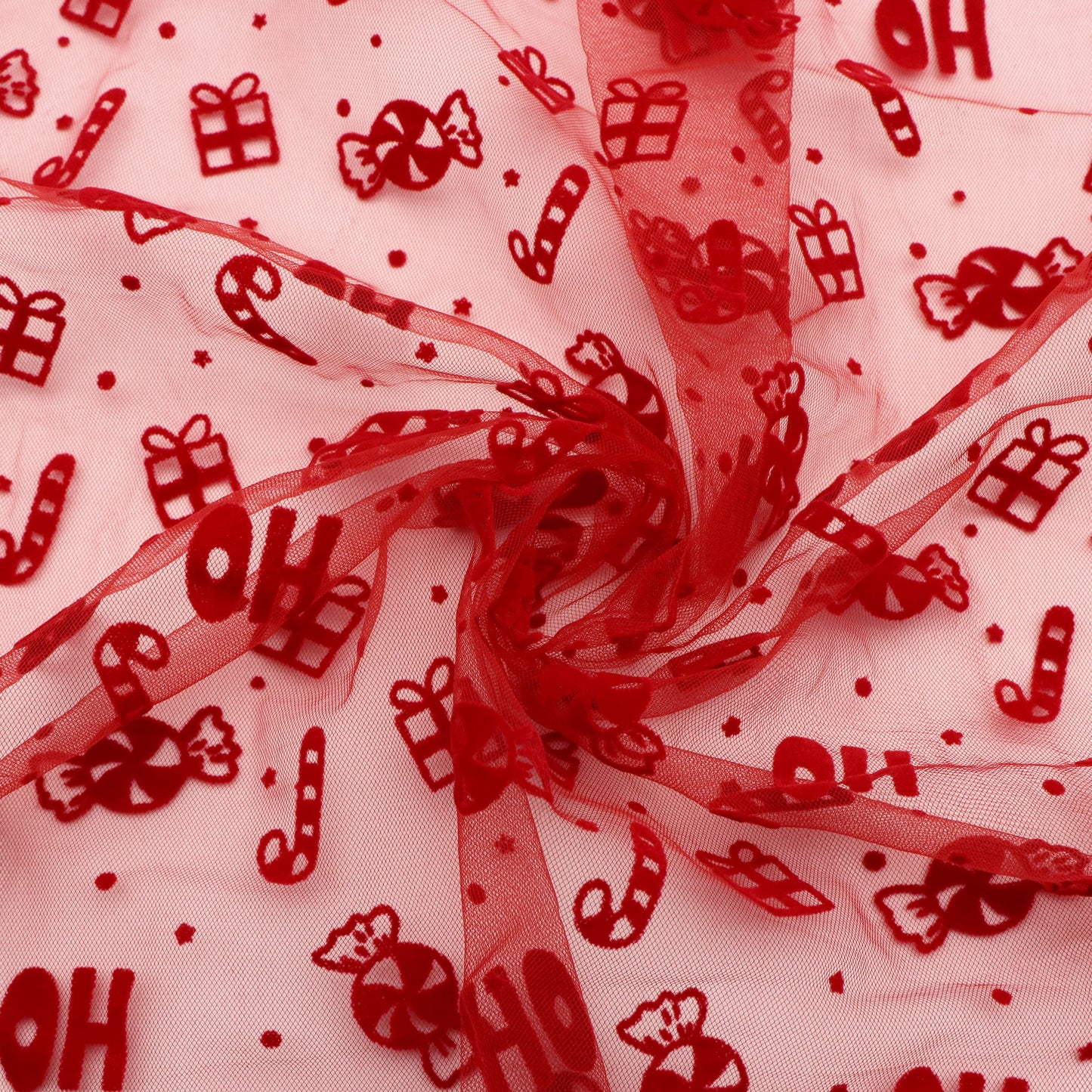 velvet christmas fabric