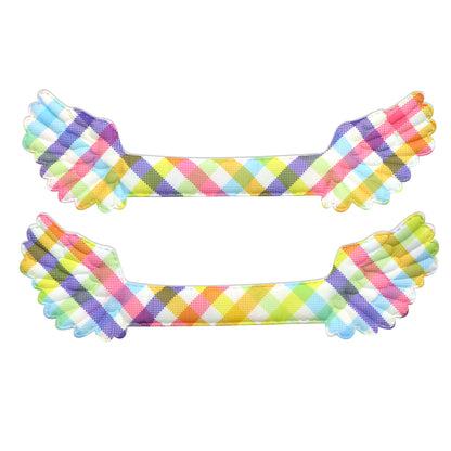 5pcs Wings Padded Patch for Diy Hair scrunchies accessories