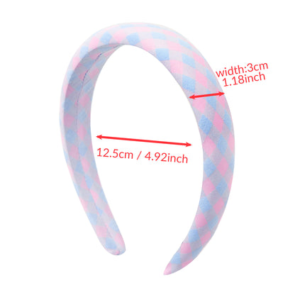 double color high cranial hairband