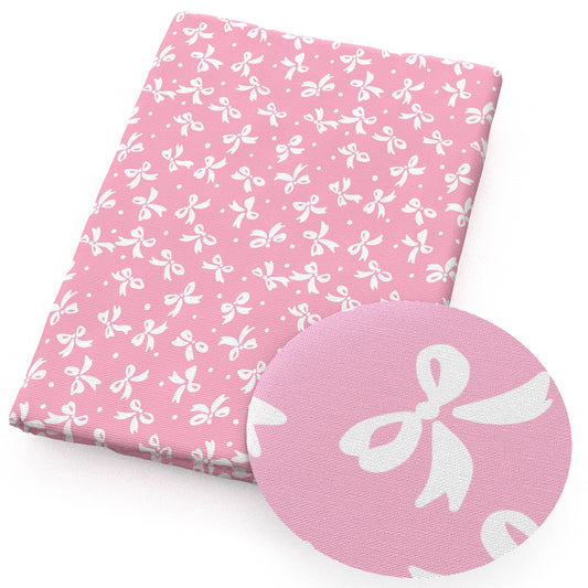 pink series bowknotbows fabric