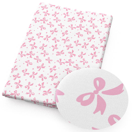 pink series bowknotbows fabric