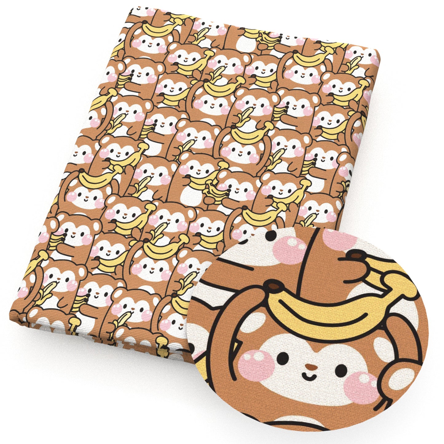 monkey banana fabric