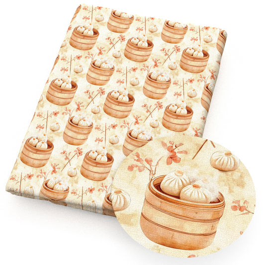 bread food flowerfloral fabric